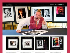 Original Memorabilia Co ecommerce website screenshot